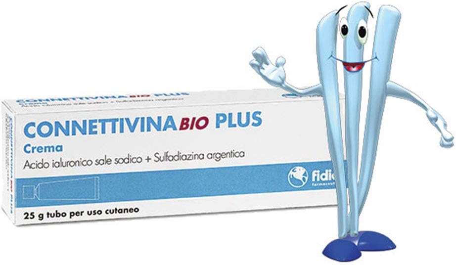 Connettivina Bio Plus 25g - Per curare le ferite infette — CONNETTIVINABIO PLUS CREMA 25G